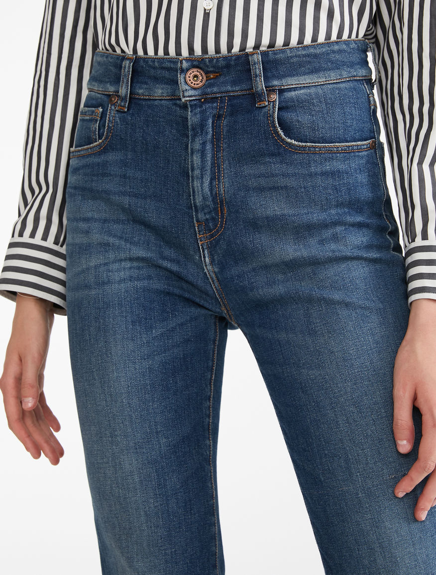 Jeans dritti in denim stretch Weekend Maxmara Jeans dritti in denim stretch Weekend Maxmara