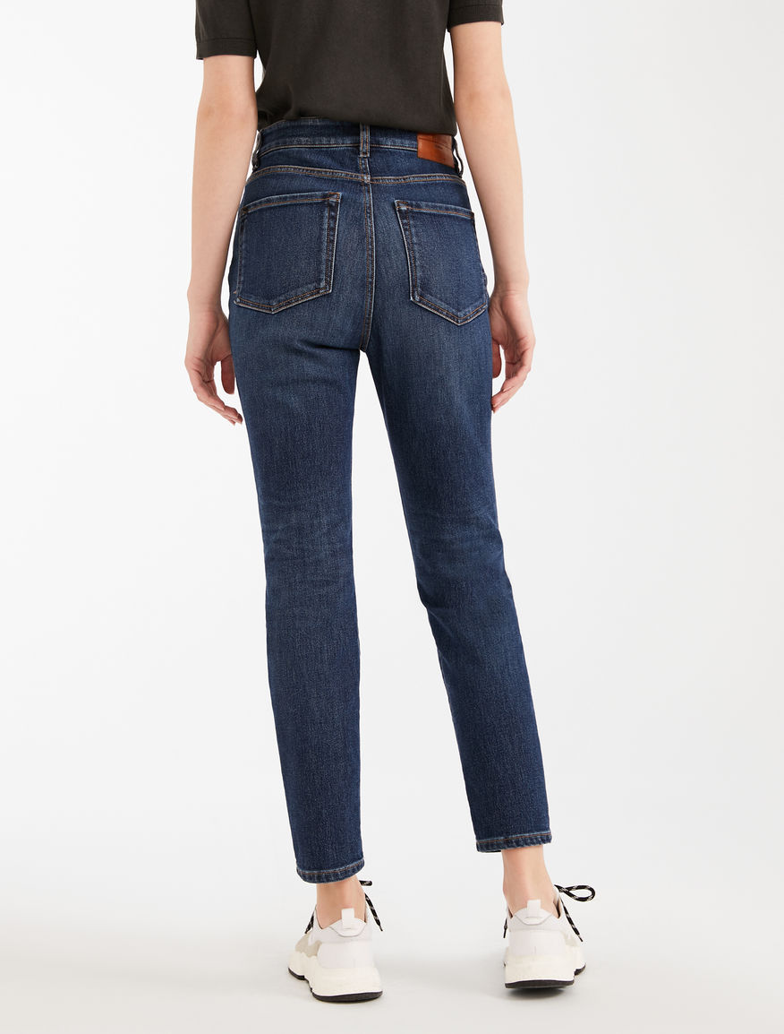 Cotton denim cropped jeans Weekend Maxmara Cotton denim cropped jeans Weekend Maxmara