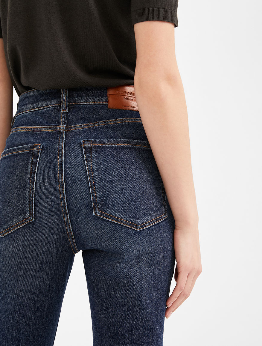 Cotton denim cropped jeans Weekend Maxmara Cotton denim cropped jeans Weekend Maxmara