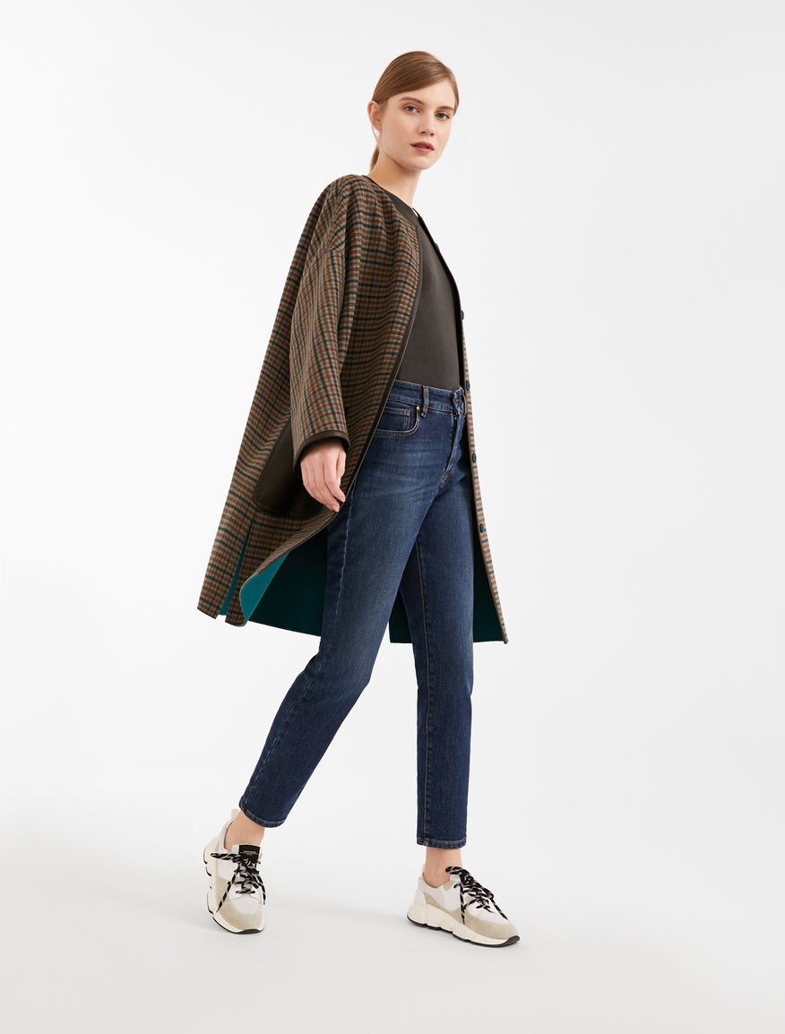 Cotton denim cropped jeans Weekend Maxmara Cotton denim cropped jeans Weekend Maxmara
