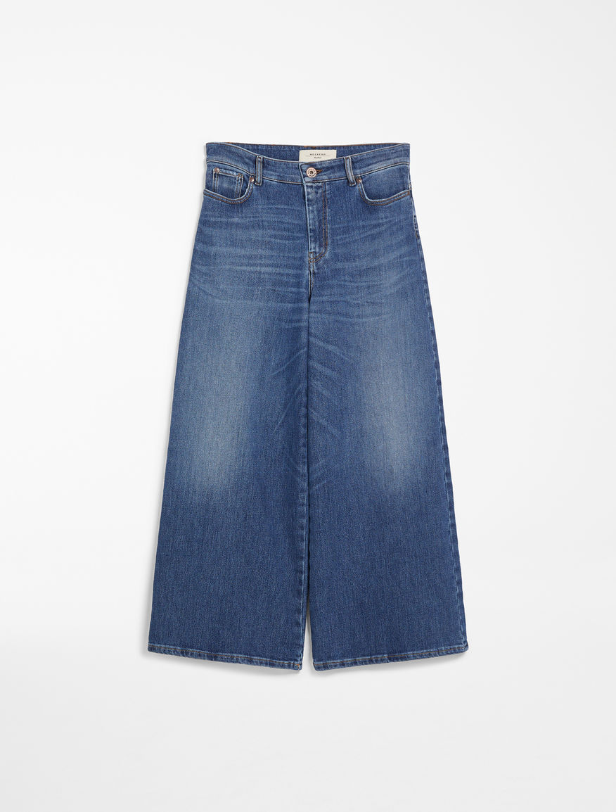 Wide-leg denim jeans Weekend Maxmara Wide-leg denim jeans Weekend Maxmara