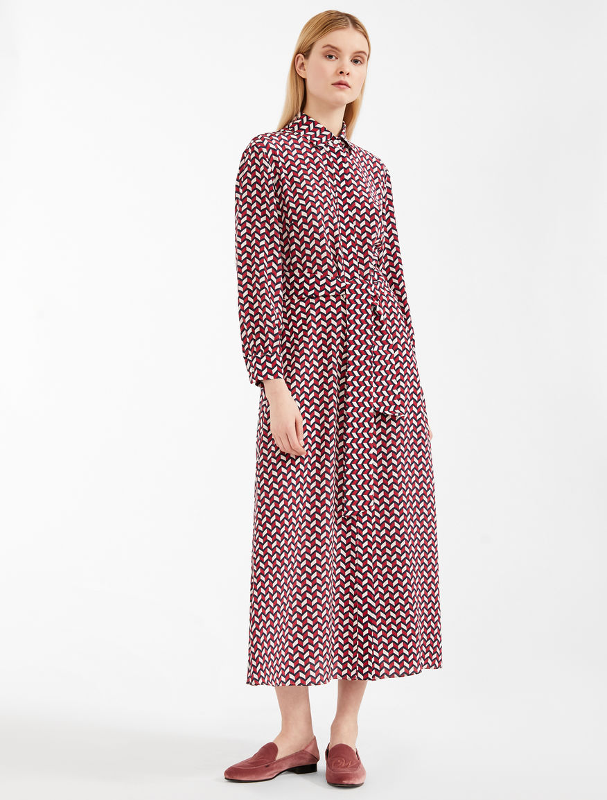 Silk crepe de chine dress Weekend Maxmara Silk crepe de chine dress Weekend Maxmara