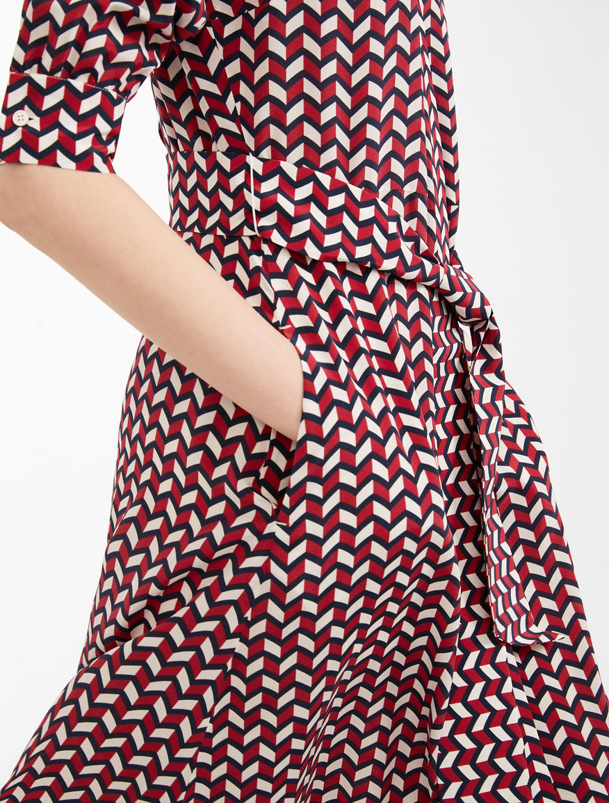 Silk crepe de chine dress Weekend Maxmara Silk crepe de chine dress Weekend Maxmara