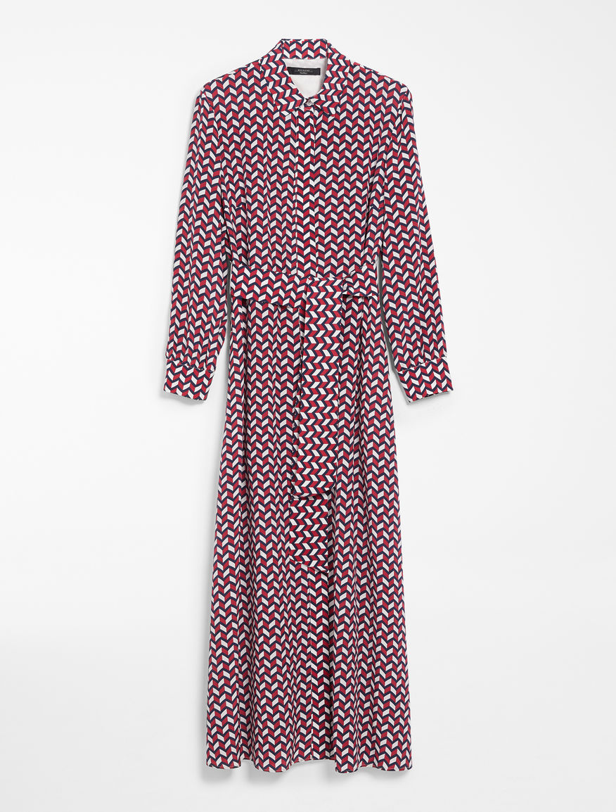 Silk crepe de chine dress Weekend Maxmara Silk crepe de chine dress Weekend Maxmara