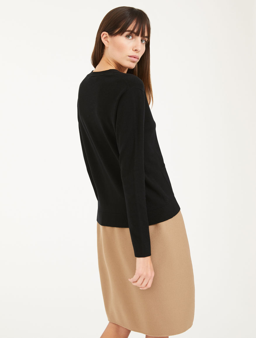 Silk and wool yarn cardigan Weekend Maxmara Silk and wool yarn cardigan Weekend Maxmara