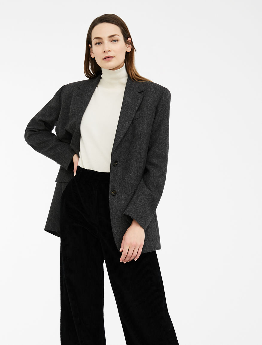 Silk and wool yarn polo neck jumper Weekend Maxmara Silk and wool yarn polo neck jumper Weekend Maxmara