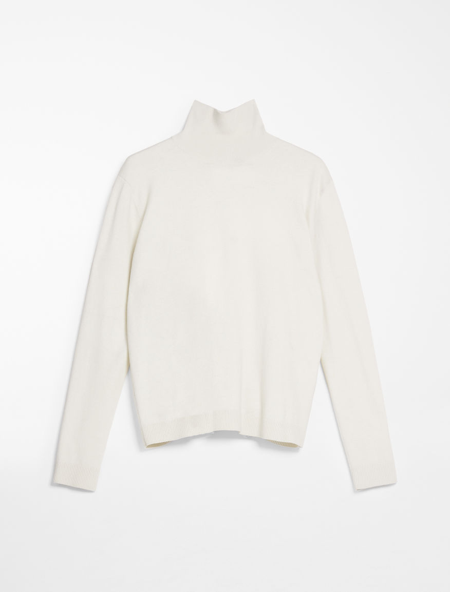 Silk and wool yarn polo neck jumper Weekend Maxmara Silk and wool yarn polo neck jumper Weekend Maxmara