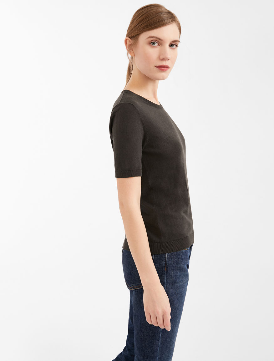 Cotton and silk yarn jumper Weekend Maxmara Cotton and silk yarn jumper Weekend Maxmara