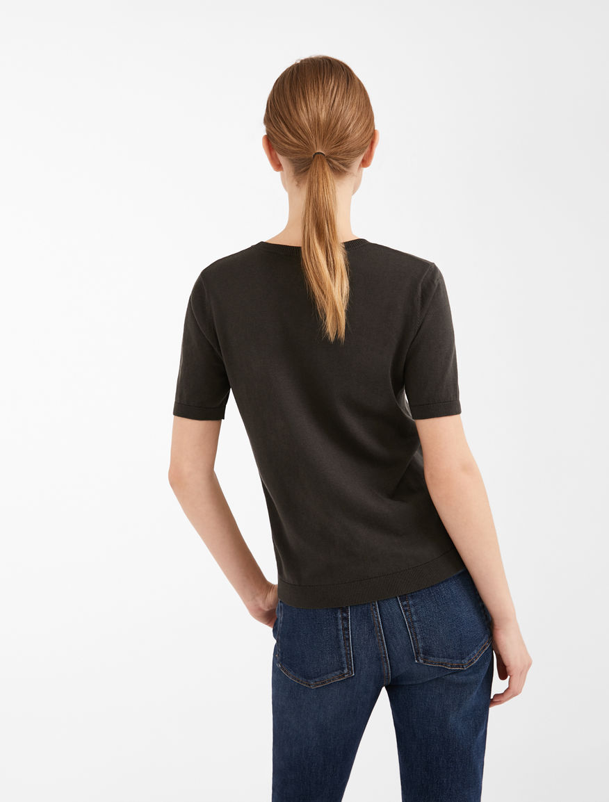 Cotton and silk yarn jumper Weekend Maxmara Cotton and silk yarn jumper Weekend Maxmara
