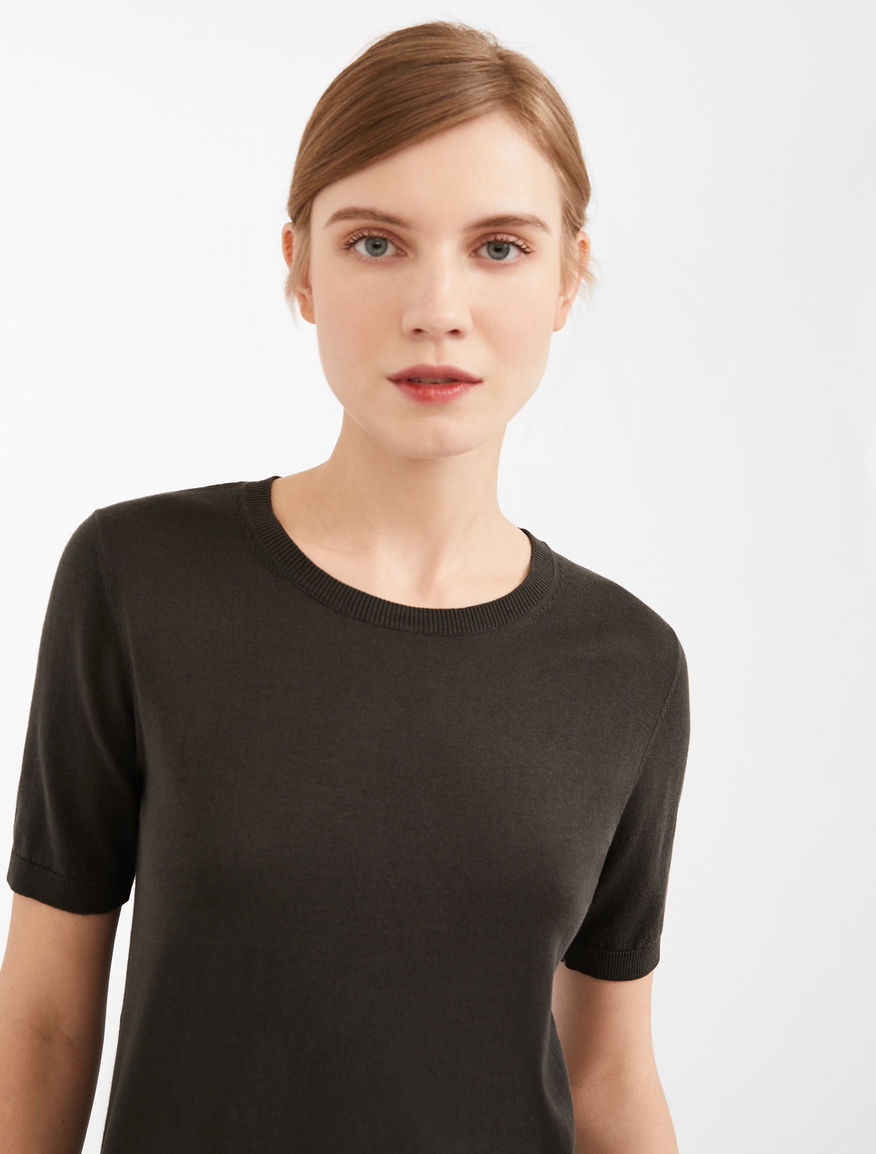 Cotton and silk yarn jumper Weekend Maxmara Cotton and silk yarn jumper Weekend Maxmara