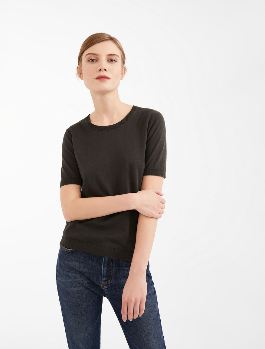 Cotton and silk yarn jumper Weekend Maxmara Cotton and silk yarn jumper Weekend Maxmara