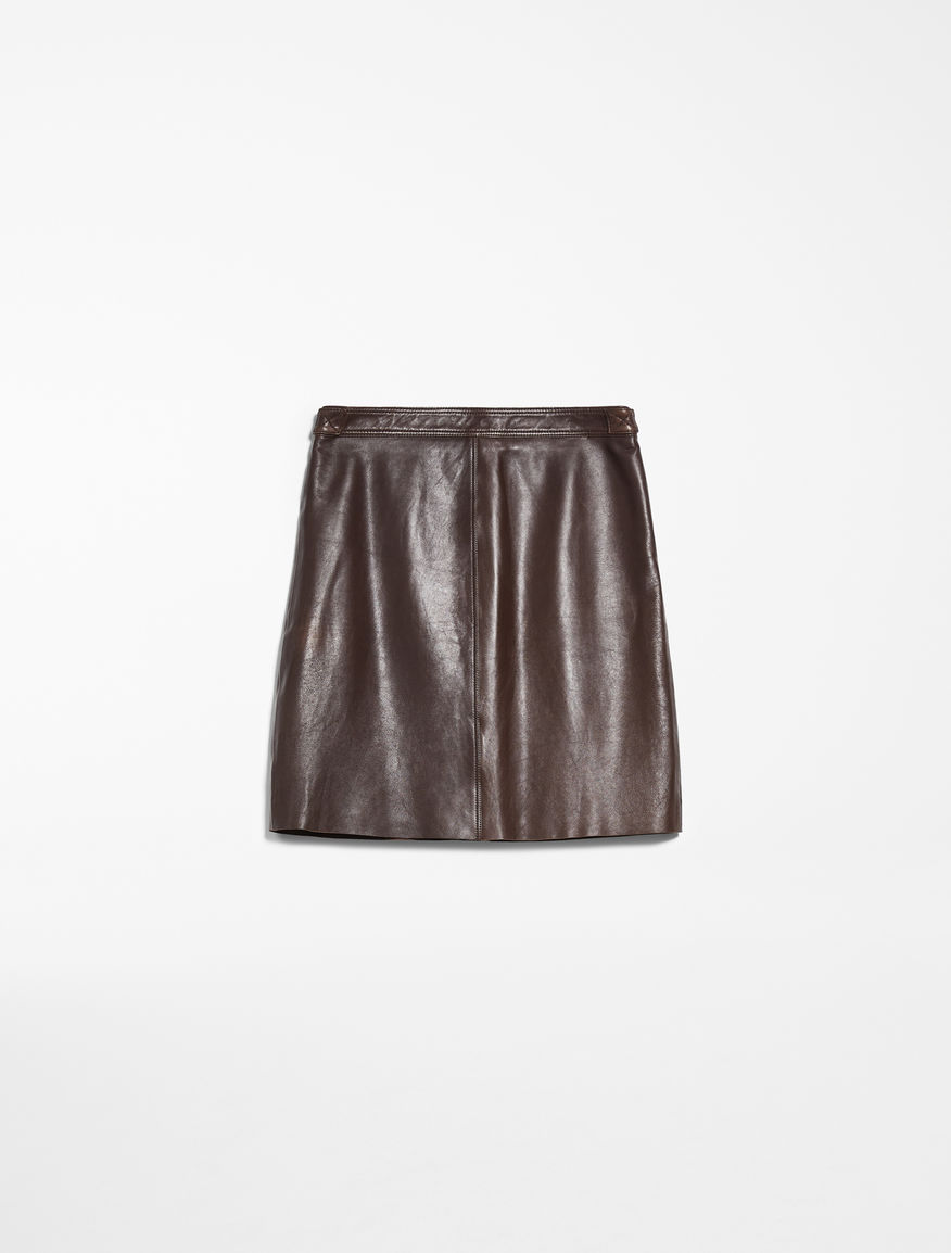Nappa leather skirt Weekend Maxmara Nappa leather skirt Weekend Maxmara