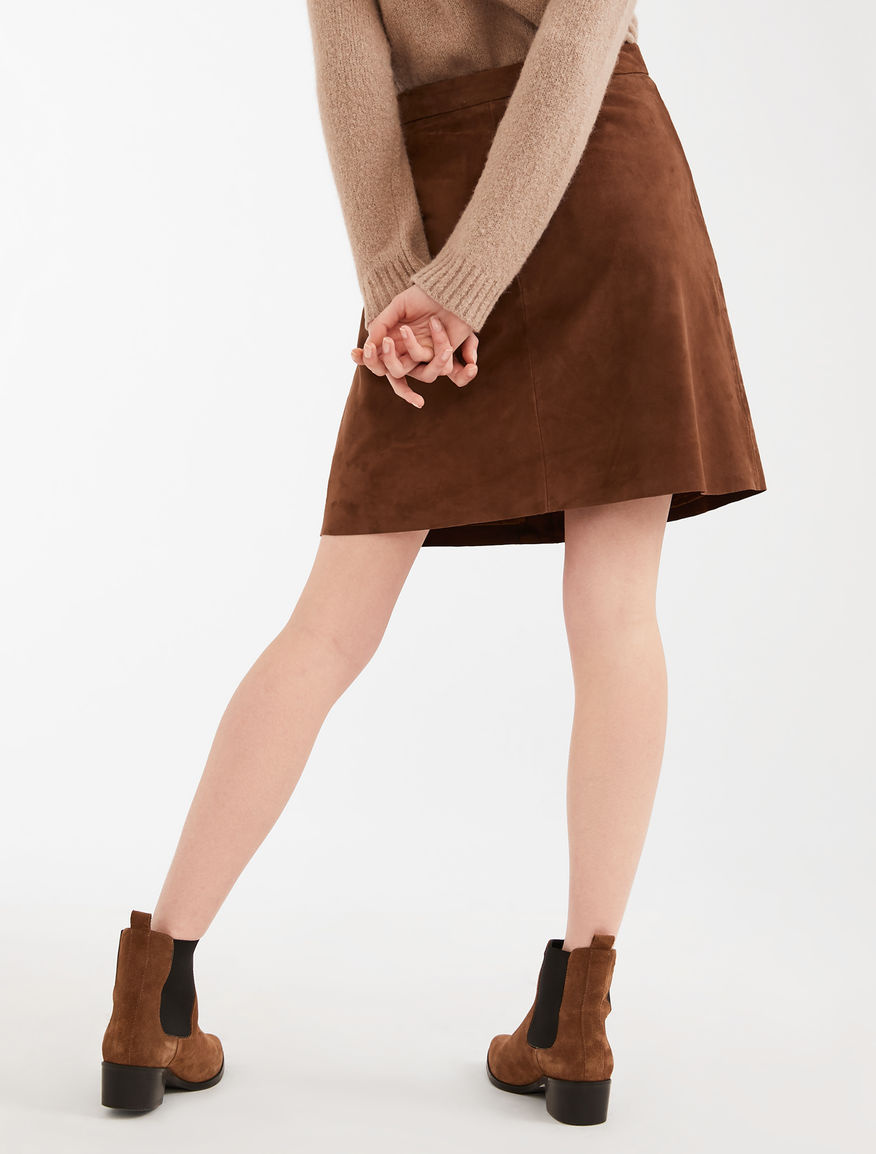 Suede skirt Weekend Maxmara Suede skirt Weekend Maxmara