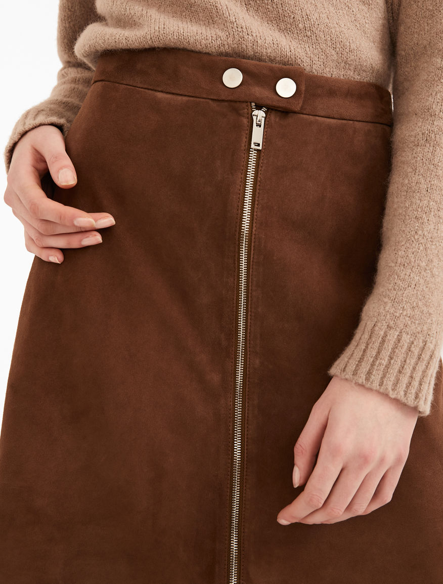 Suede skirt Weekend Maxmara Suede skirt Weekend Maxmara