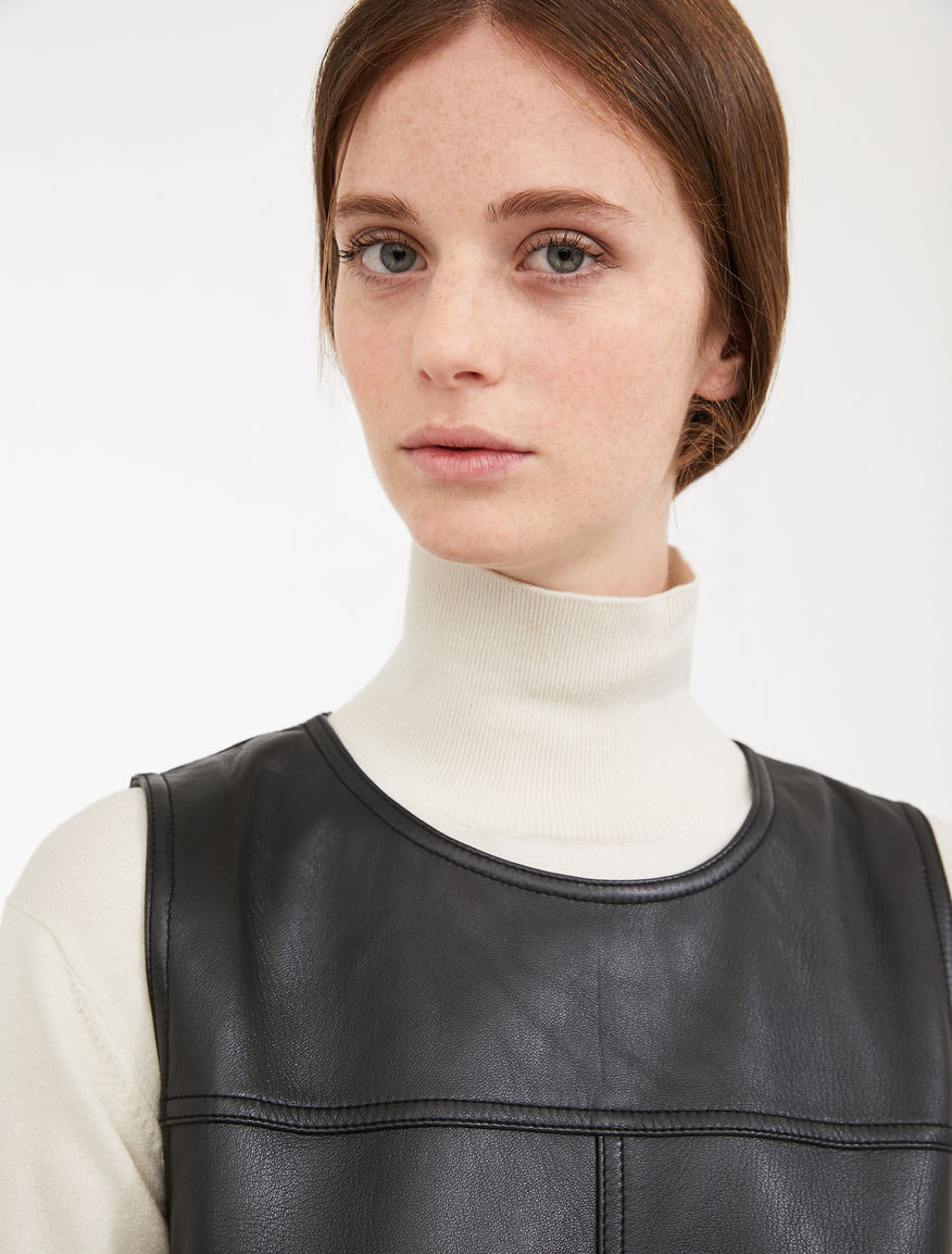 Nappa leather and jersey dress Weekend Maxmara Nappa leather and jersey dress Weekend Maxmara