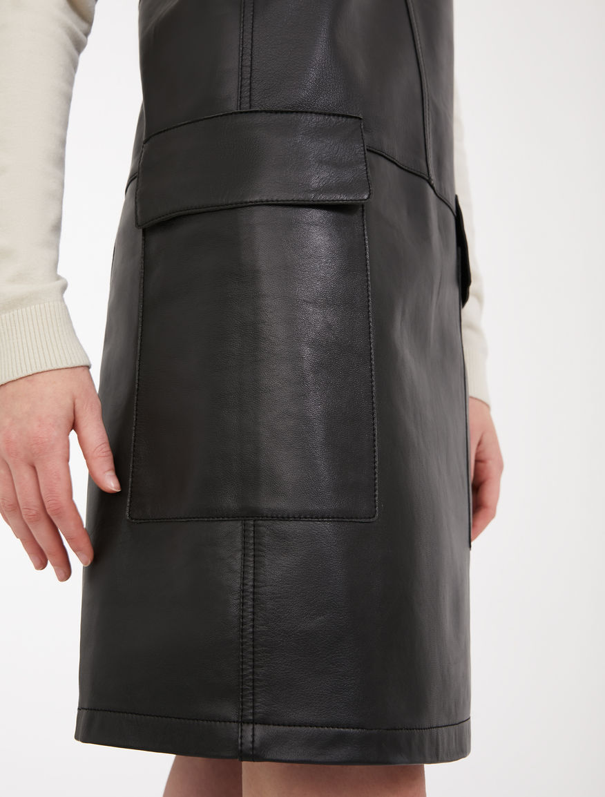 Nappa leather and jersey dress Weekend Maxmara Nappa leather and jersey dress Weekend Maxmara
