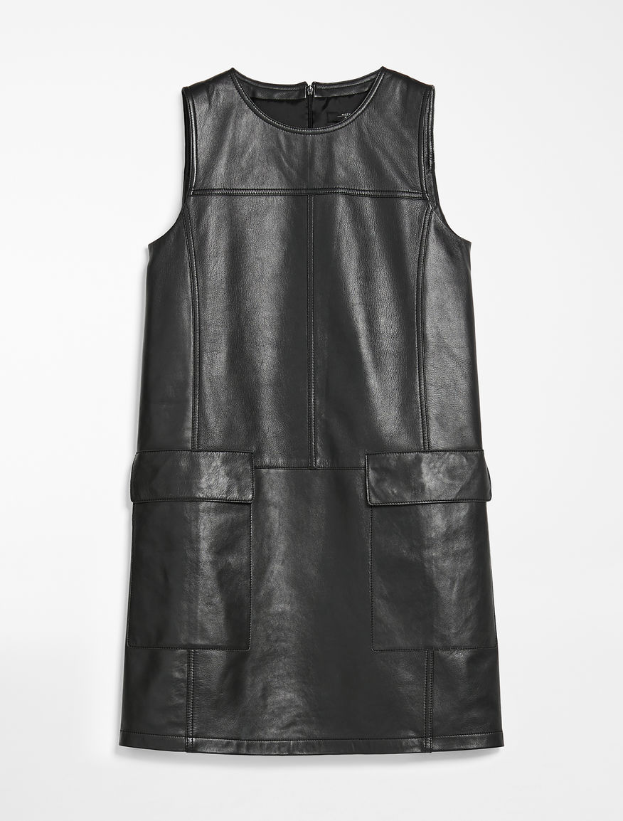 Nappa leather and jersey dress Weekend Maxmara Nappa leather and jersey dress Weekend Maxmara