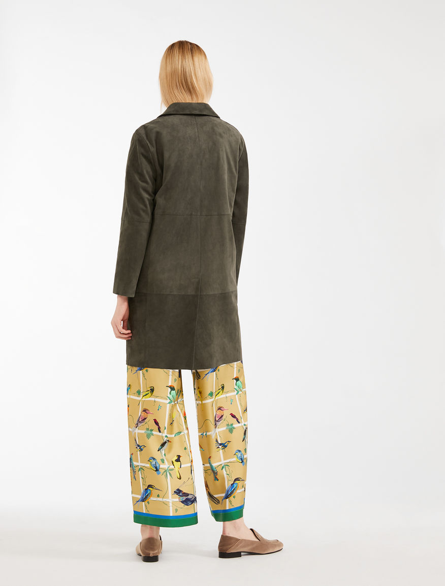 Spolverino in pelle scamosciata Weekend Maxmara Spolverino in pelle scamosciata Weekend Maxmara