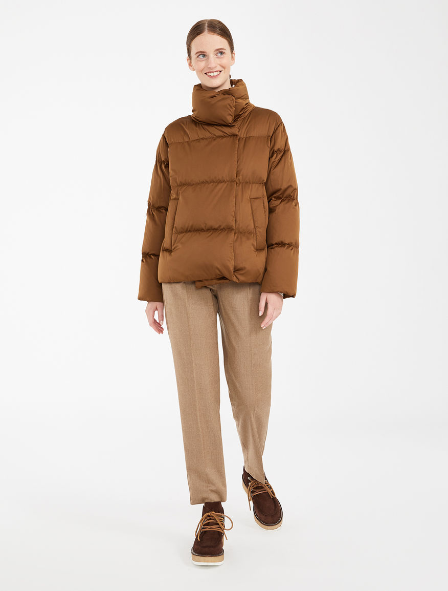 Water-repellent satin down jacket Weekend Maxmara Water-repellent satin down jacket Weekend Maxmara