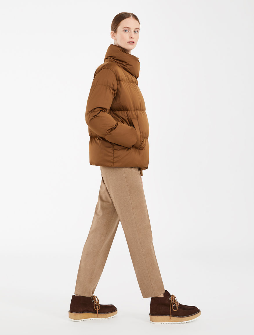 Water-repellent satin down jacket Weekend Maxmara Water-repellent satin down jacket Weekend Maxmara