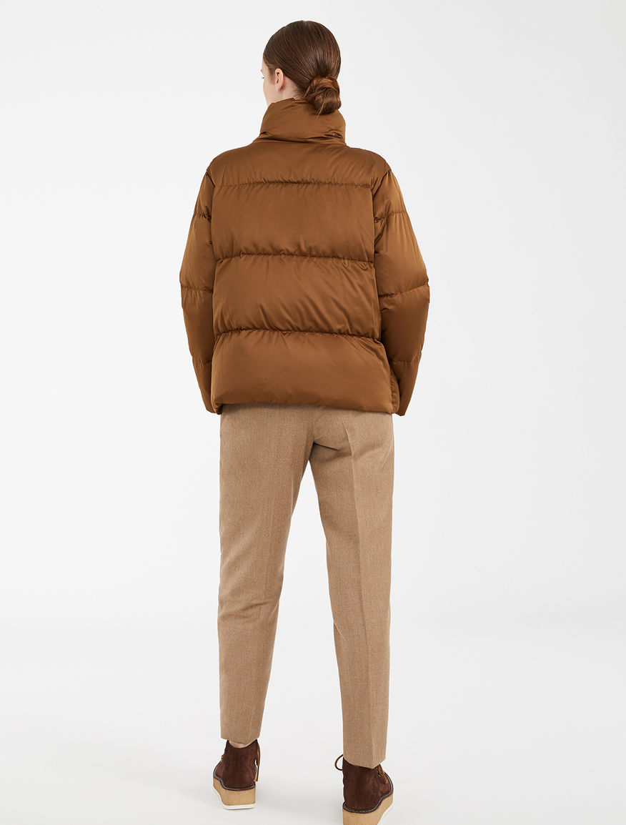 Water-repellent satin down jacket Weekend Maxmara Water-repellent satin down jacket Weekend Maxmara