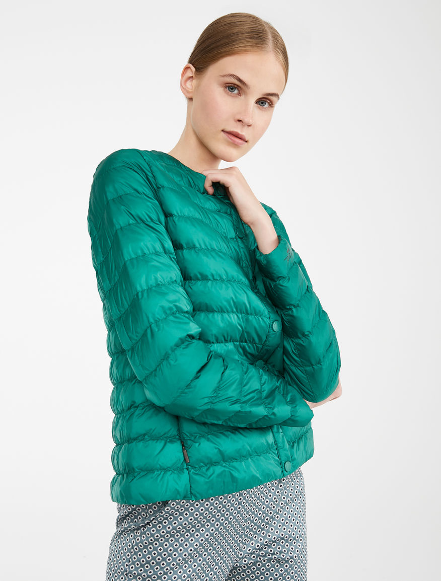Water-repellent canvas padded jacket Weekend Maxmara Water-repellent canvas padded jacket Weekend Maxmara