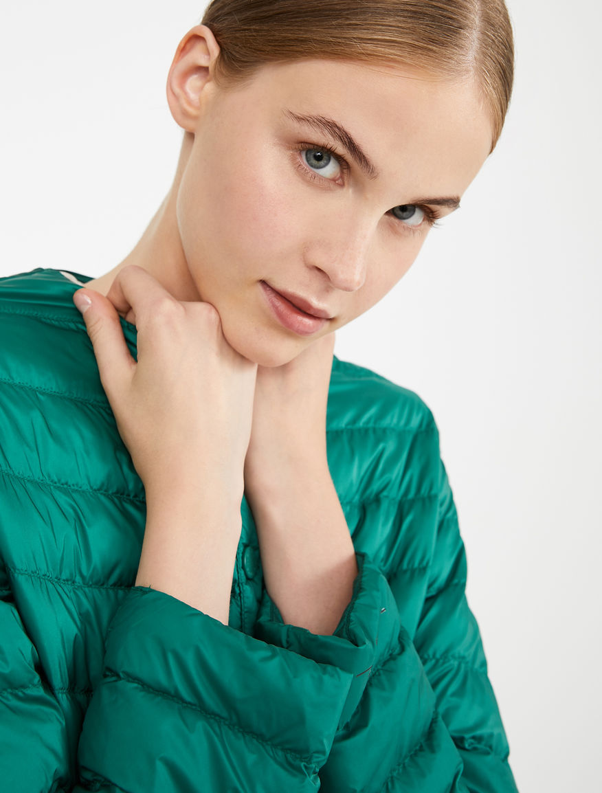 Water-repellent canvas padded jacket Weekend Maxmara Water-repellent canvas padded jacket Weekend Maxmara