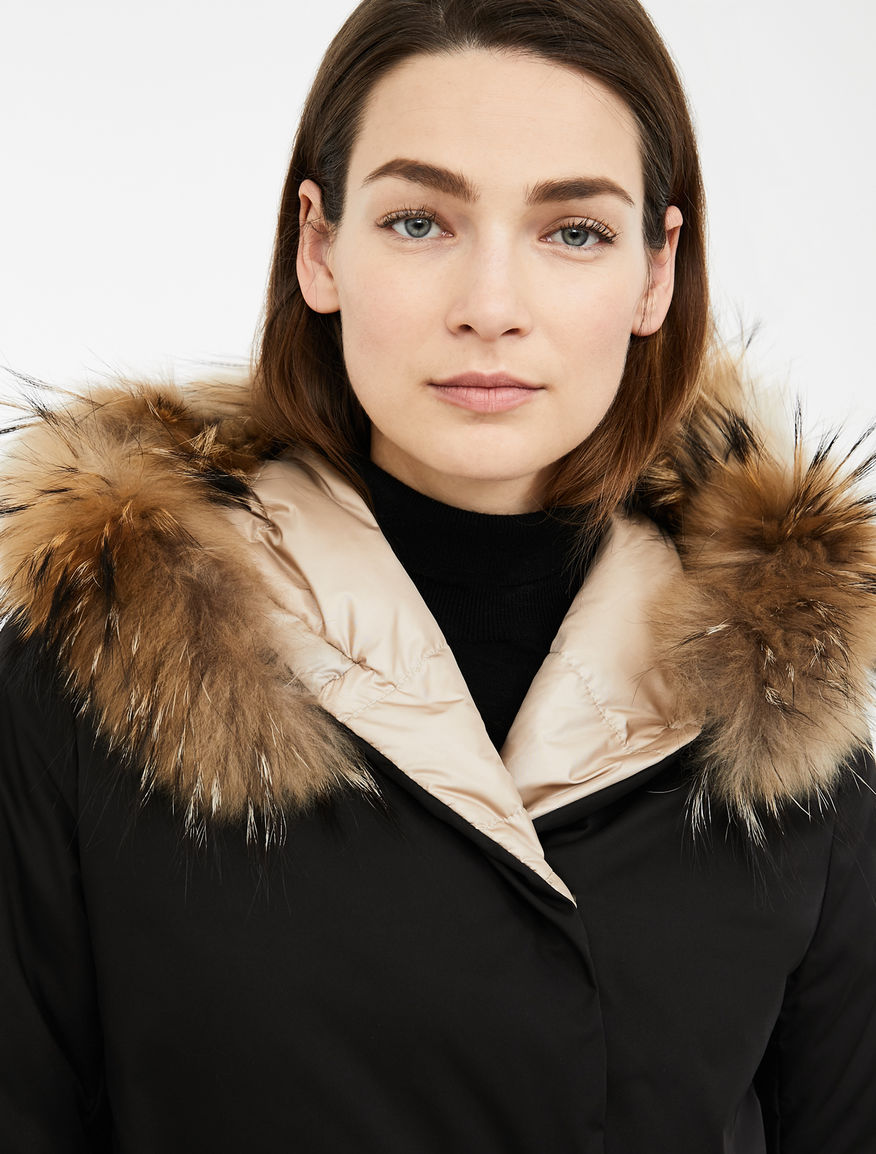 Reversible down jacket in water-repellent technical fabric Weekend Maxmara Reversible down jacket in water-repellent technical fabric Weekend Maxmara