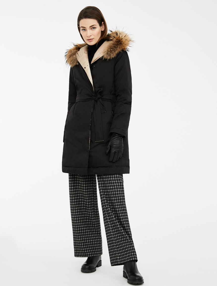 Reversible down jacket in water-repellent technical fabric Weekend Maxmara Reversible down jacket in water-repellent technical fabric Weekend Maxmara