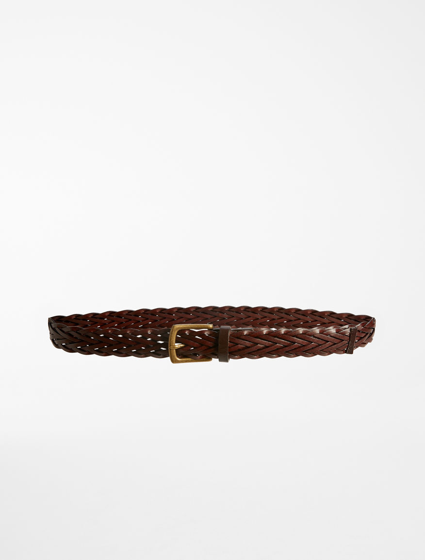 Woven leather belt Weekend Maxmara Woven leather belt Weekend Maxmara