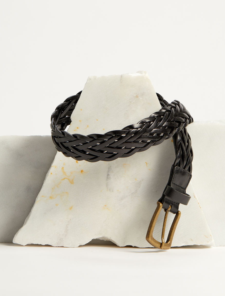 Woven leather belt Weekend Maxmara Woven leather belt Weekend Maxmara