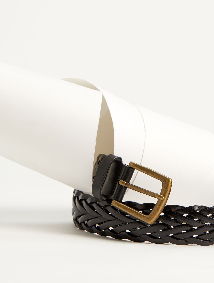 Woven leather belt Weekend Maxmara Woven leather belt Weekend Maxmara