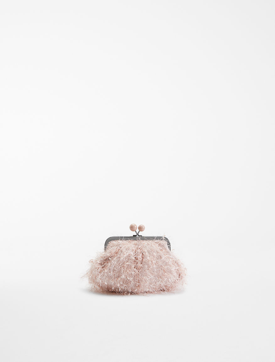 Mini Pasticcino Bag with feathers Weekend Maxmara Mini Pasticcino Bag with feathers Weekend Maxmara