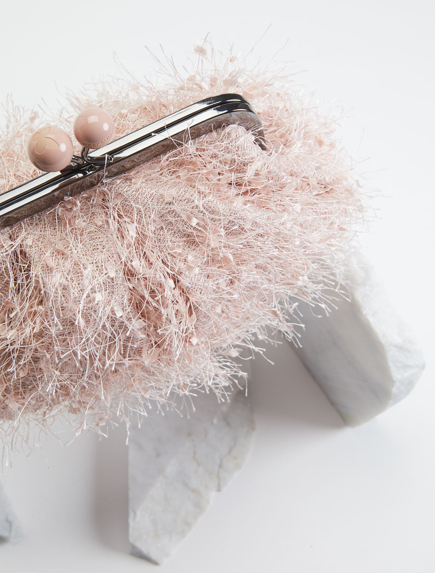 Mini Pasticcino Bag with feathers Weekend Maxmara Mini Pasticcino Bag with feathers Weekend Maxmara
