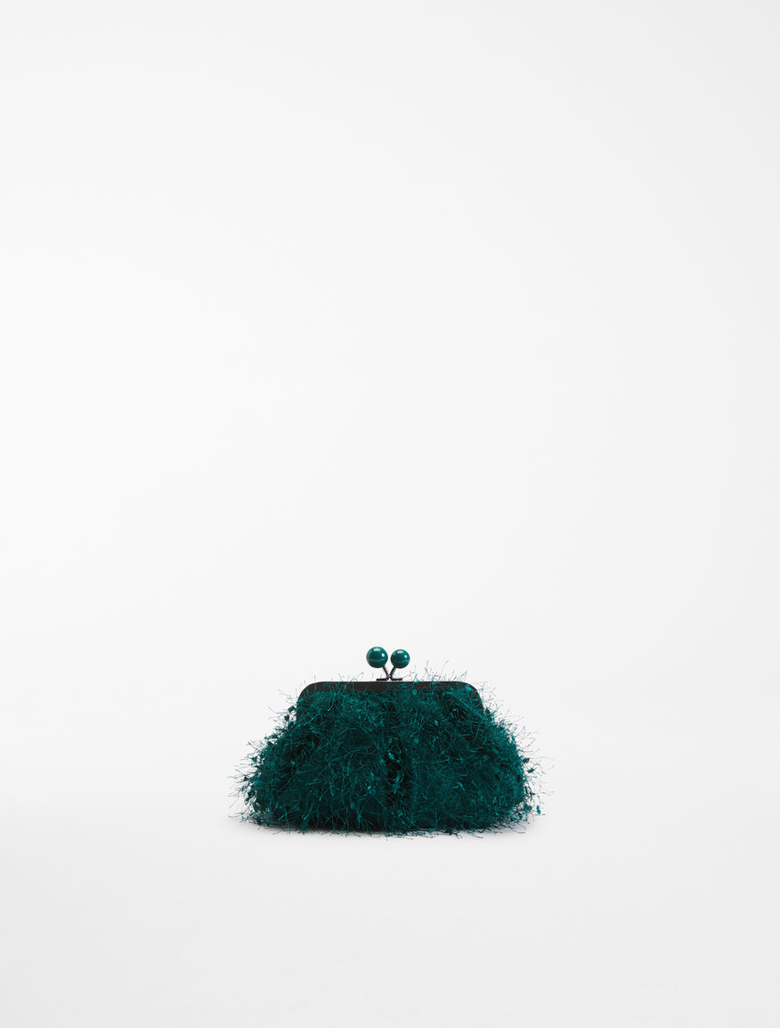 Mini Pasticcino Bag with feathers Weekend Maxmara Mini Pasticcino Bag with feathers Weekend Maxmara