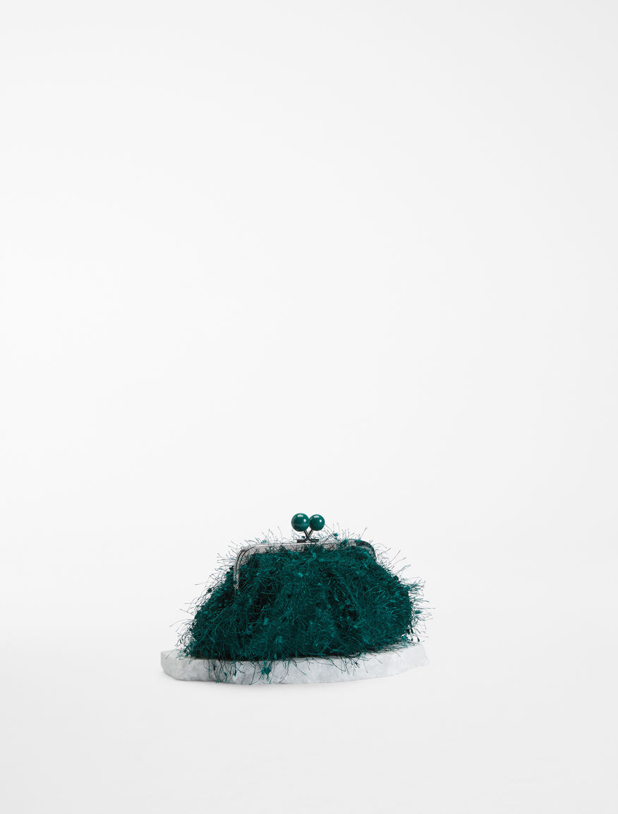 Mini Pasticcino Bag with feathers Weekend Maxmara Mini Pasticcino Bag with feathers Weekend Maxmara