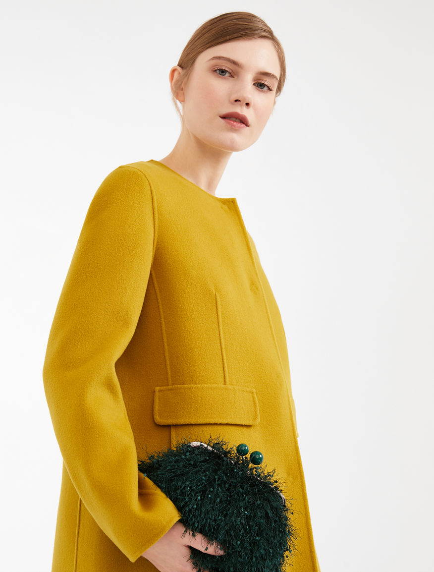Mini Pasticcino Bag with feathers Weekend Maxmara Mini Pasticcino Bag with feathers Weekend Maxmara