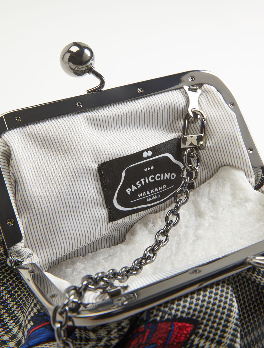 Prince of Wales check Mini Pasticcino Bag Weekend Maxmara Prince of Wales check Mini Pasticcino Bag Weekend Maxmara