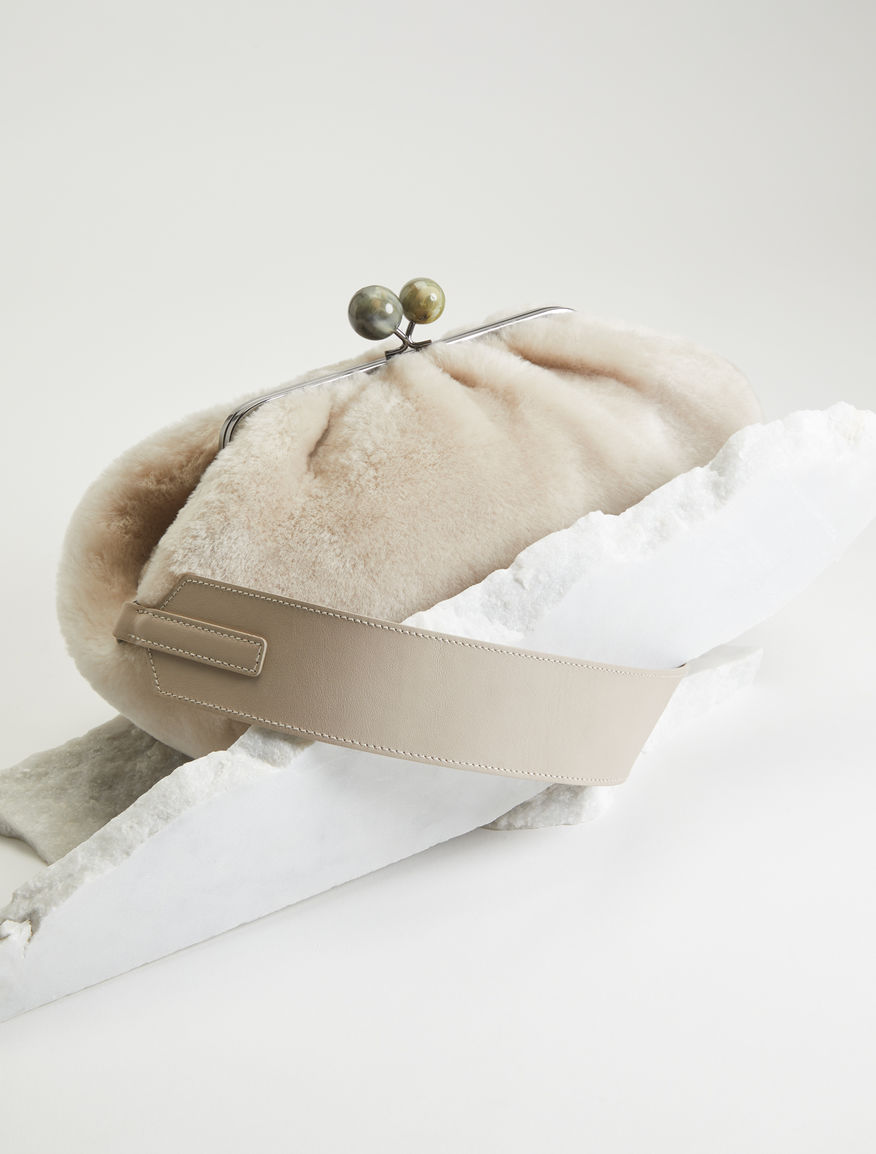 Medium Pasticcino Bag in sheepskin Weekend Maxmara Medium Pasticcino Bag in sheepskin Weekend Maxmara
