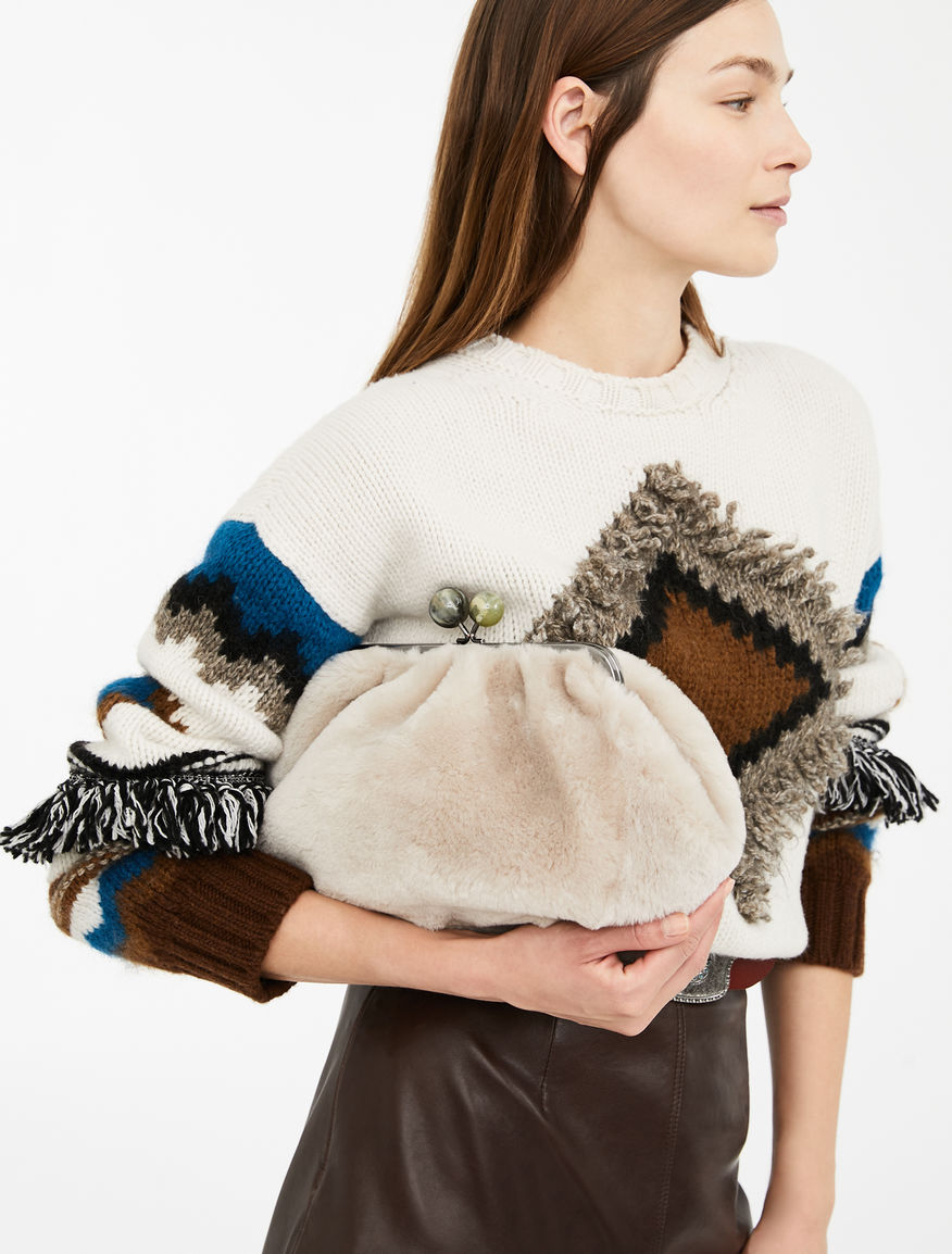 Medium Pasticcino Bag in sheepskin Weekend Maxmara Medium Pasticcino Bag in sheepskin Weekend Maxmara