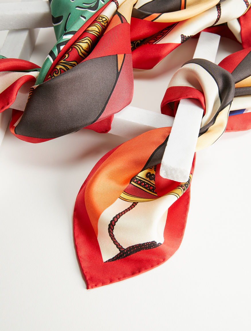 Silk twill scarf Weekend Maxmara Silk twill scarf Weekend Maxmara