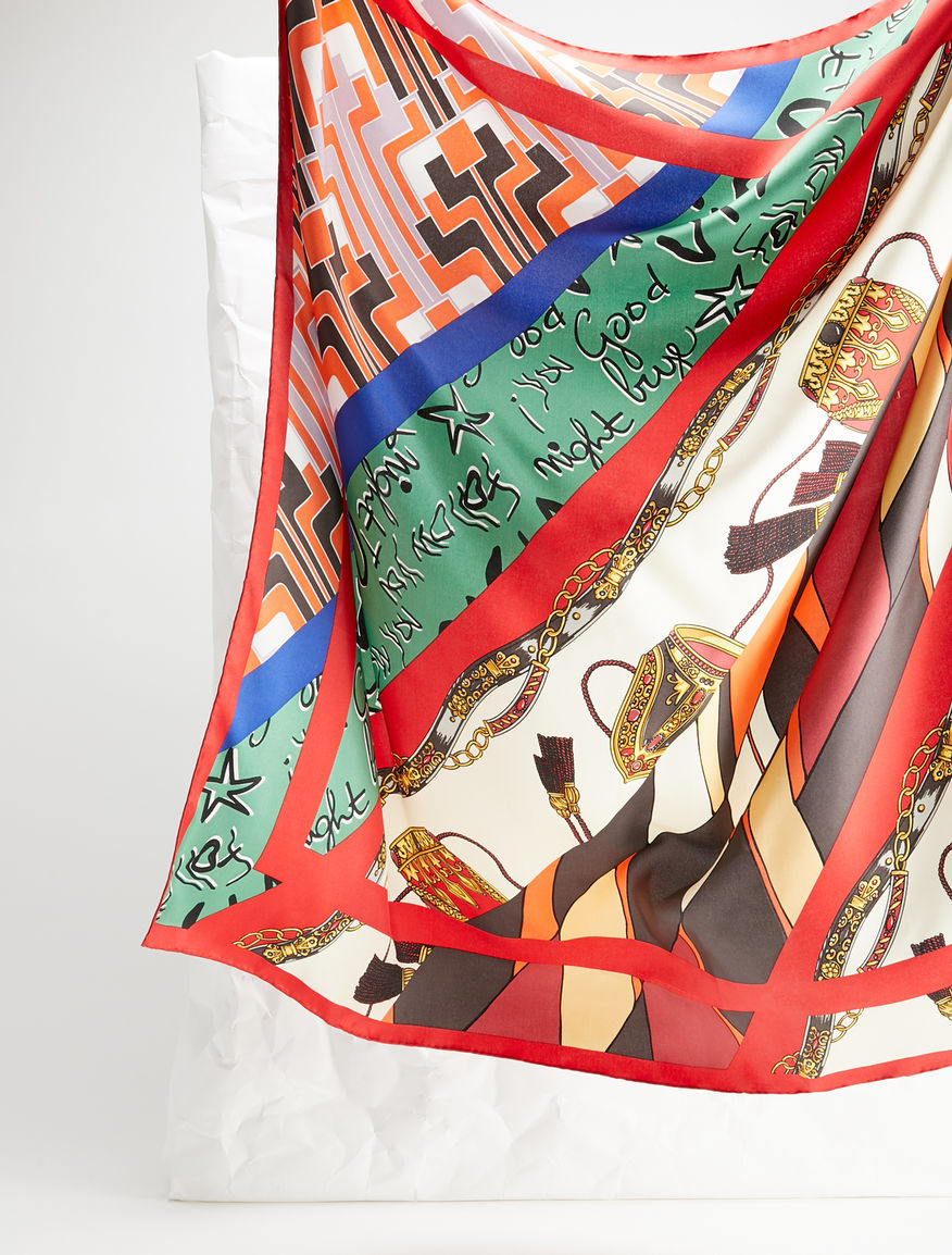 Silk twill scarf Weekend Maxmara Silk twill scarf Weekend Maxmara