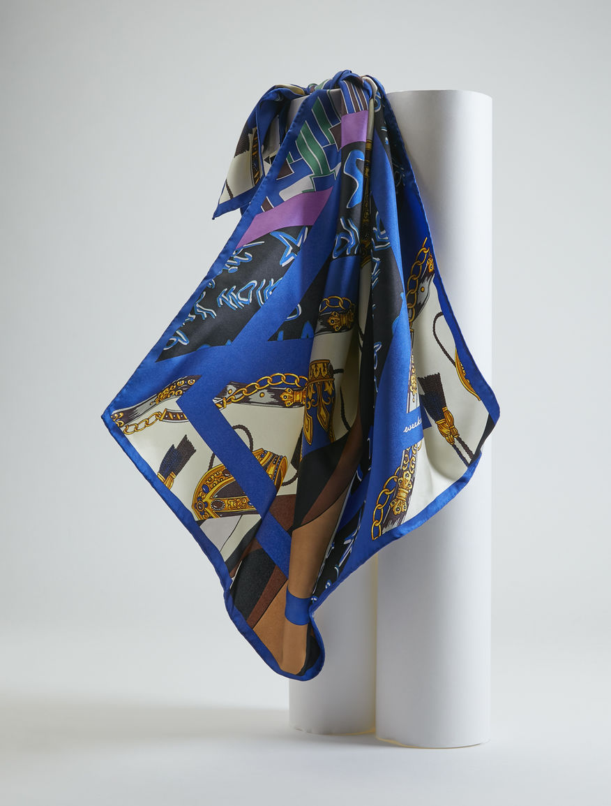 Silk twill scarf Weekend Maxmara Silk twill scarf Weekend Maxmara