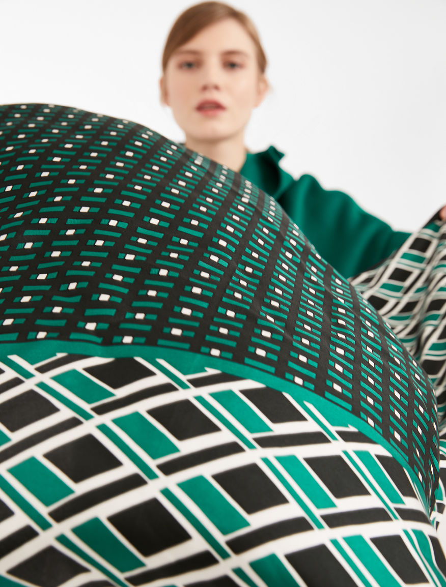 Silk twill scarf Weekend Maxmara Silk twill scarf Weekend Maxmara