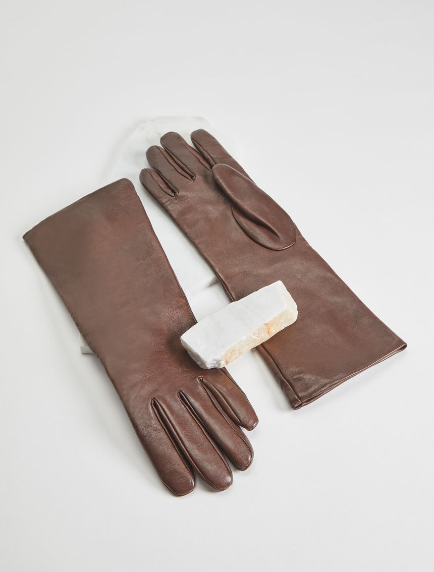 Semi-long nappa leather gloves Weekend Maxmara Semi-long nappa leather gloves Weekend Maxmara