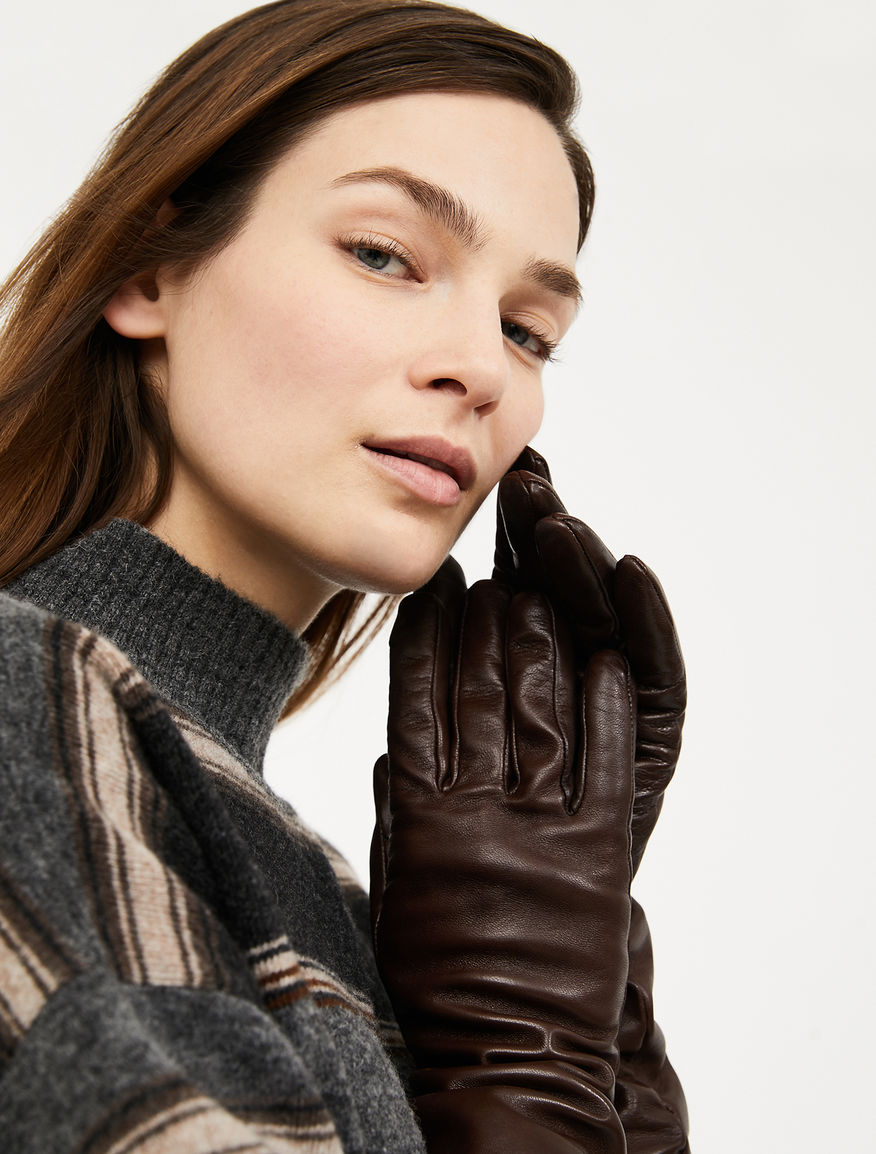Semi-long nappa leather gloves Weekend Maxmara Semi-long nappa leather gloves Weekend Maxmara