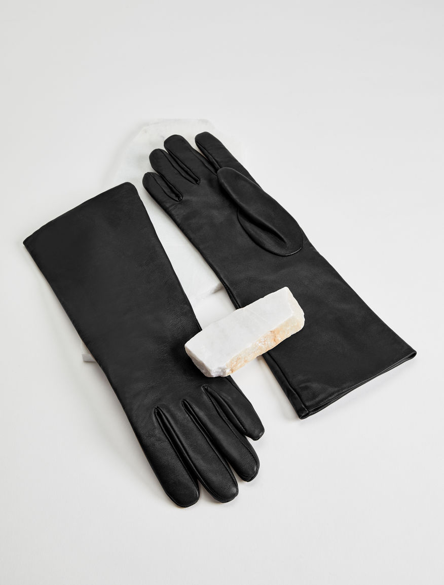 Semi-long nappa leather gloves Weekend Maxmara Semi-long nappa leather gloves Weekend Maxmara