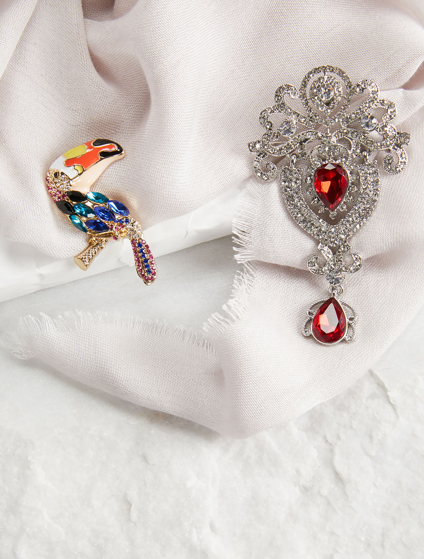 Set of 2 brooches Weekend Maxmara Set of 2 brooches Weekend Maxmara