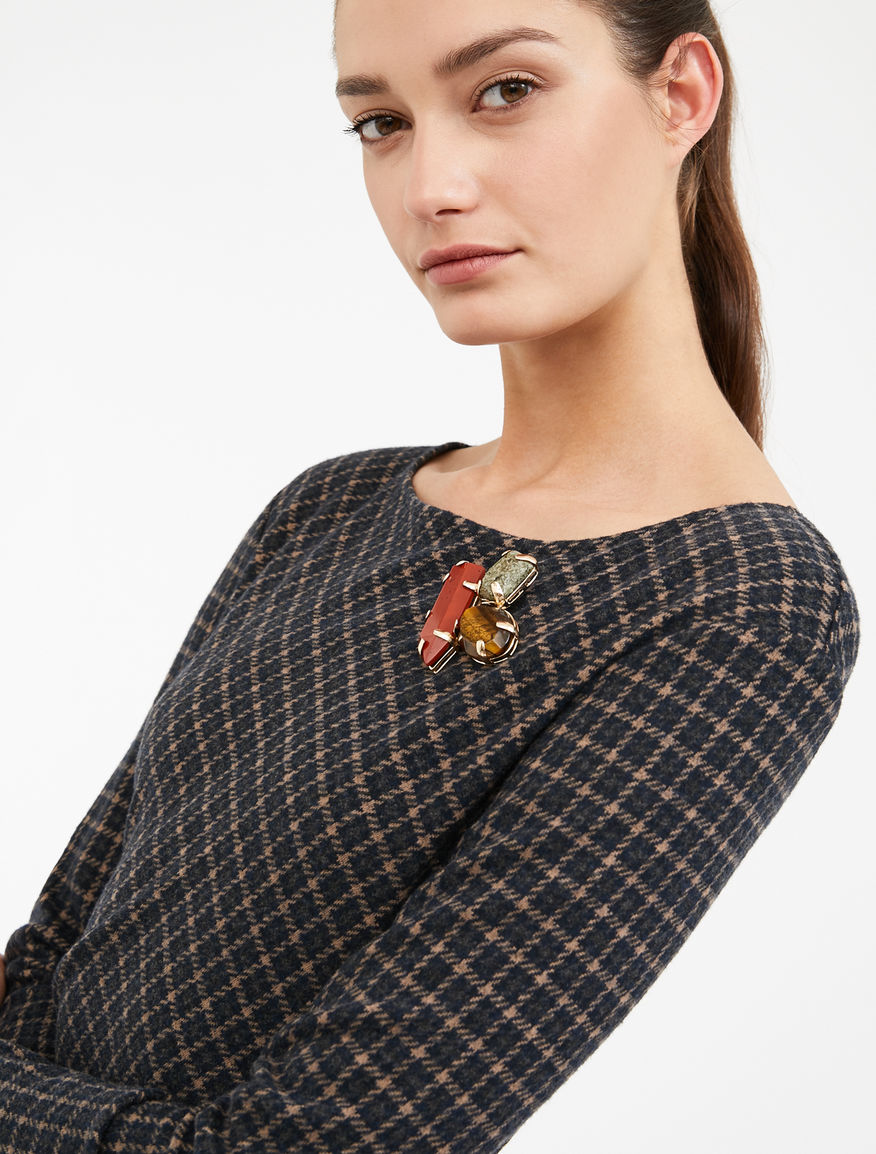 Brooch with geometric elements Weekend Maxmara Brooch with geometric elements Weekend Maxmara