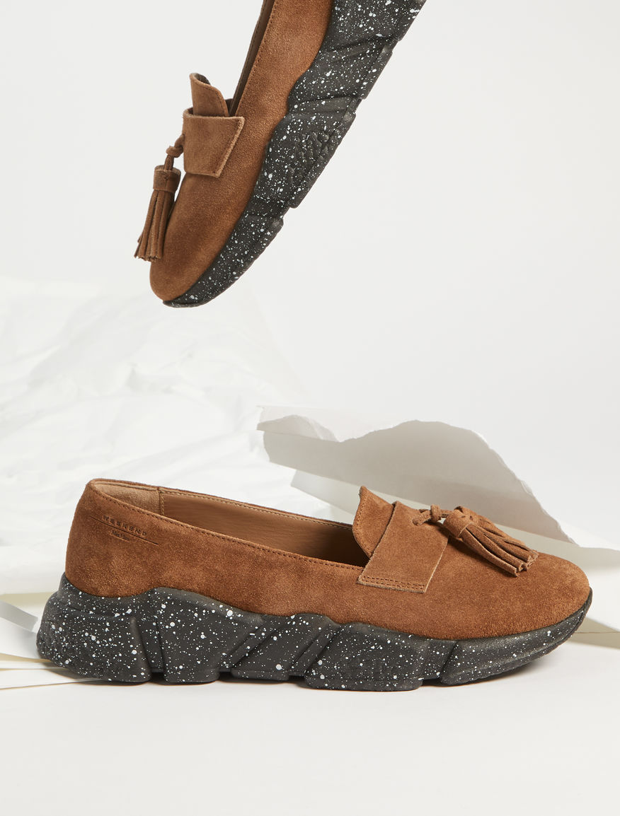 Suede leather sneakers Weekend Maxmara Suede leather sneakers Weekend Maxmara